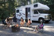 Casual Camping Canada Budget Class C Motorhome 24' motorhome rental calgary