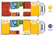 Big Sky Motorhome Rental France D1 - RLV - TG - 6 Pax motorhome hire france