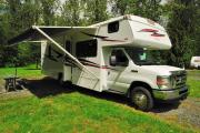 Traveland RV Rentals Ltd CT - 29' Class C Motorhome with Slide - MH29 S CO rv rental vancouver