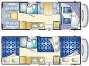 Just Go Motorhomes UK 5 Berth Motorhome-Trekker motorhome rental uk