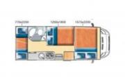 Small Motorhome - Mc Louis 211 motorhome rental - italy