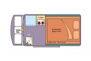 Hi-Top 2002 3 Seater campervan hire - brisbane