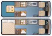 17ft/19ft Campervan Economy (CVE) rv rentalusa