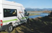 2 Berth Delux with ST campervan hire - new zealand