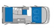 Caravan Daalmann Luxury Class - Knaus Sport Liner / Sun Liner motorhome rental holland