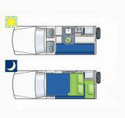 Backpacker Campers AU 2-3 Berth Off-Roader 4WD motorhome rental australia