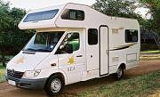 Kea Campers South Africa 5 Berth Deluxe Campervan motorhome rental south africa