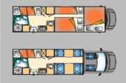Large 6 Berth - Extra Storage - or similar motorhome rental - italy