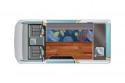 Hippie Camper NZ Hippie Camper Deluxe new zealand camper van hire