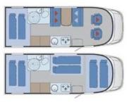 Compass Campers Germany Family Cruiser or similar (GF) campervan rental germany