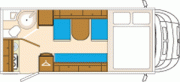 Luxury 5-Berth motorhome rental - uk