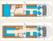 Elite Motorhomes UK 27ft 6-Berth motorhome rental uk