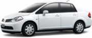 Abel Rent a Car AU Nissan Tiida brisbane airport car hire