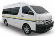 12 Seat - Toyota Hiace Bus 2006-2007 or similar launceston airport car hire