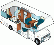Cruise America (International) C25 - Standard Motorhome motorhome rental usa