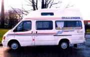 Type 1 Motor Home - Ford Transit Challenger rv rental uk