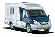 20 Ft 2 Berth Hymer Van motorhome rental - uk