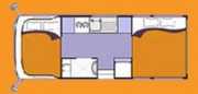 Easygo Campers NZ easygo 4 Berth new zealand camper van hire