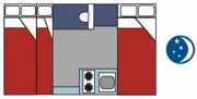 Kea Campers South Africa 5 Berth Deluxe Campervan motorhome rental south africa