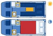 Go Camper Go Auto 3 Berth motorhome rental australia