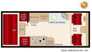 Traveland RV Rentals Ltd CT - 23' Class B Motorhome Mercedes Benz Diesel rv rental vancouver