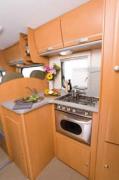 2 Berth Fixed Bed Carioca motorhome rental - uk