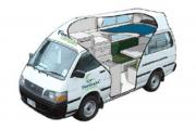 Hi Top 2/3 Berth Path Finder campervan hire - new zealand