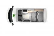 Kea Campers NZ 2+2 Berth Kea Flip-Top new zealand camper van hire