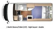 Kea Campers AU Kea 2 ST TV motorhome rental sydney