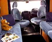 6 Berth Open Rear Lounge motorhome rental - uk