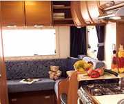 6 Berth Open Rear Lounge motorhome rental - uk