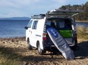 Tassy Shack Budget 2 berth campervan - australia