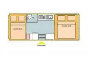 Freedom Campers NZ Path Escape 4 Berth motorhome rental new zealand
