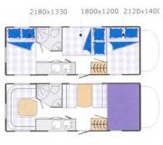 Medium Motorhome - Marlin 65 motorhome rental - italy