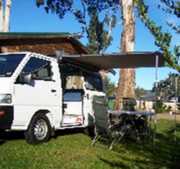 Energi Campers Tasmania Tassy Shack 2 berth australia camper van hire