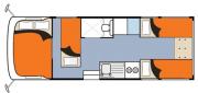 Easygo Campers NZ easygo 6 Berth new zealand camper van hire