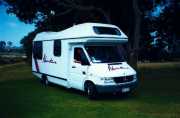 4-5 Berth Mercedes Benz Automatic (4-5MER) campervan hire - new zealand