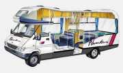 Adventure Motorhomes NZ 6-7 Berth Super Cruiser Mercedes Benz (6-7MER) new zealand camper van hire