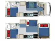Apollo RV USA 25ft Class C - Sunrise Escape cheap motorhome rental las vegas