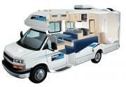Cheapa Campa RV USA D - 21 Van Camper motorhome rental los angeles