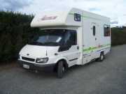 4 berth Transit campervan hire - new zealand
