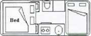 Comet Campers USA 19' Van Camper VC3 motorhome rental usa