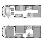 Imperial Motorhomes Swift Escape 686 motorhome rental uk