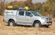Toyota Hilux Double Cab camper hire south africa