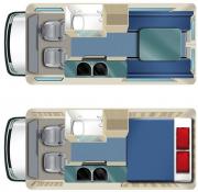 Cheapa Campa AU Cheapa 2 Berth ST campervan rental melbourne