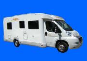 A4BD 4 Berth Deluxe motorhome rental - uk