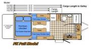 Corona Motorhome Rentals 2006 21ft Weekend Warrior  Toy Hauler rv rental california
