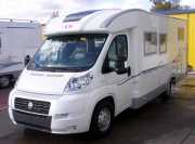 Zebra-Caravan Adria 660 SL 2007 campervan rental germany