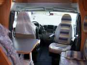 Zebra-Caravan Adria 660 SL 2007 campervan rental germany