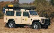 Landrover Defender camper hire south africa